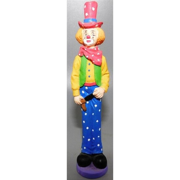 9815/468 Lot 4 Clown Figurines - Perfect for Any Clown Enthusiast - Picture 12 of 16